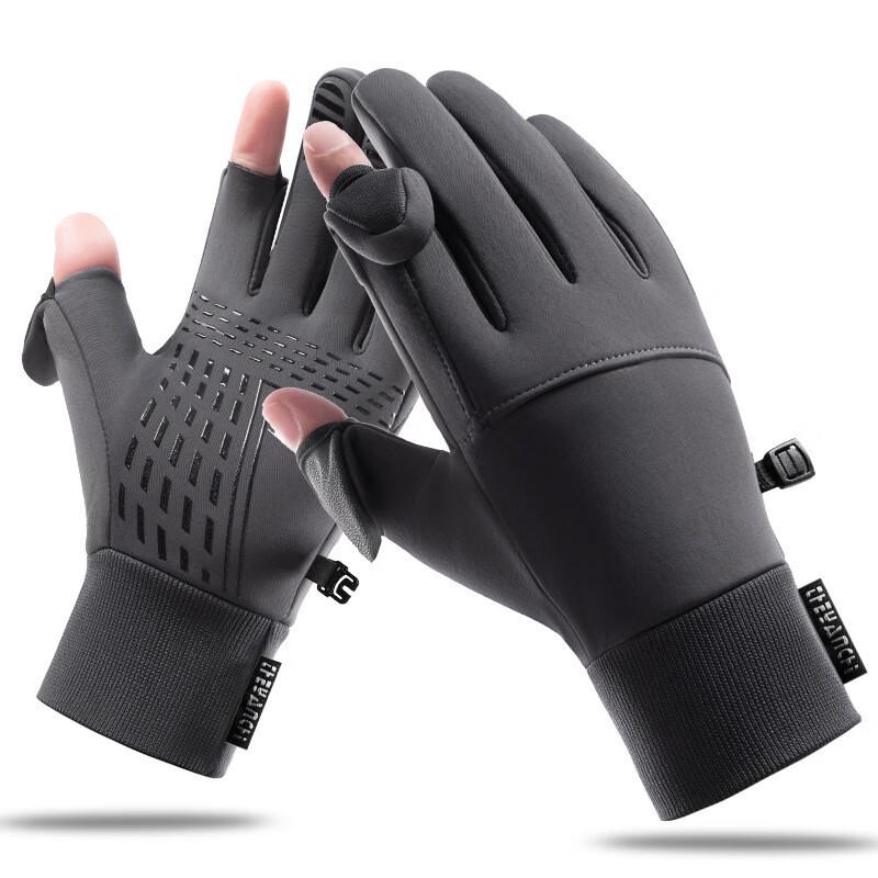 Ankelai Unisex Winter Waterproof Warm Convertible Outdoor Cycling Gloves
