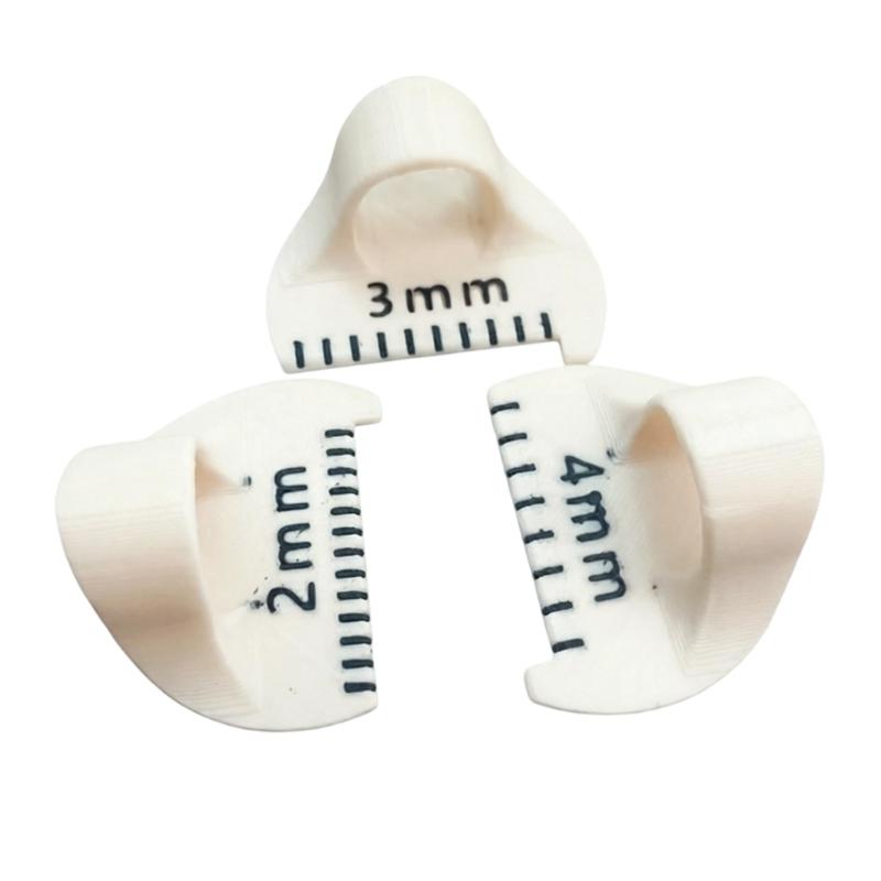 Plastic Sewing Ruler Templates Lockstitching Tool for Quilting Dressmaking with 3D Printing Technology Smooth Surfaces
