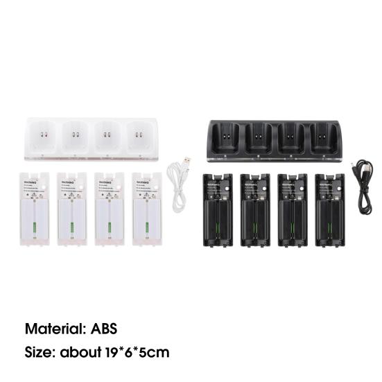 Gaming Handle Charger Light Indicator Easy with LED Installation Convenient Stable Output Portable