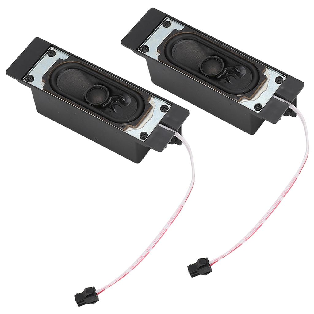 2Pcs 8 Ohm 10W TV Box Speaker Loudspeaker Sound Amplifier for LCD TV Advertising Player