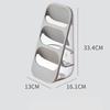 3 Layers Kitchen Cutlery Organizer - Utensil Storage Drainer Rack for Table Top Silverware Holder for Spoons Forks Chopsticks