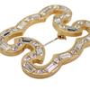 CELINE 461FQ6SBS.35OR Broche guld krystal/metal Kvinder