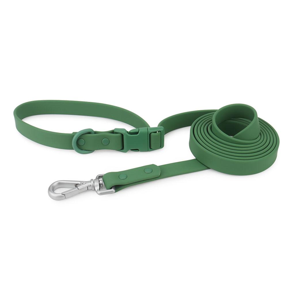 PVC Dog Rope Multi Functional Pet Collar Leashes Outdoor Walking Training Pet Waist Belt