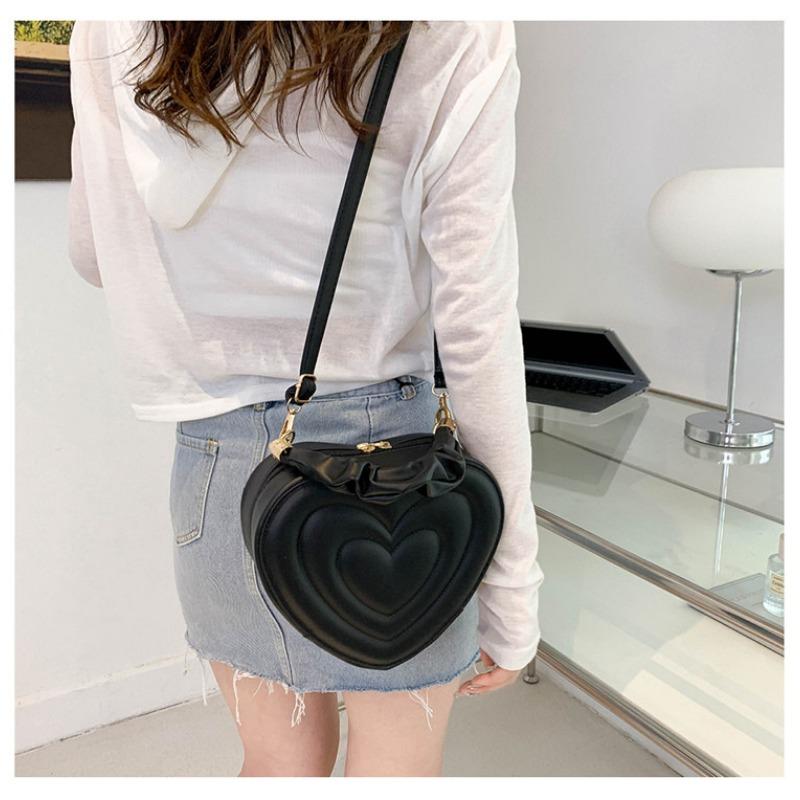 Damentasche Mode Umhängetasche neue einfache Mode Liebe Box Tasche tragbare Schulter Umhängetasche