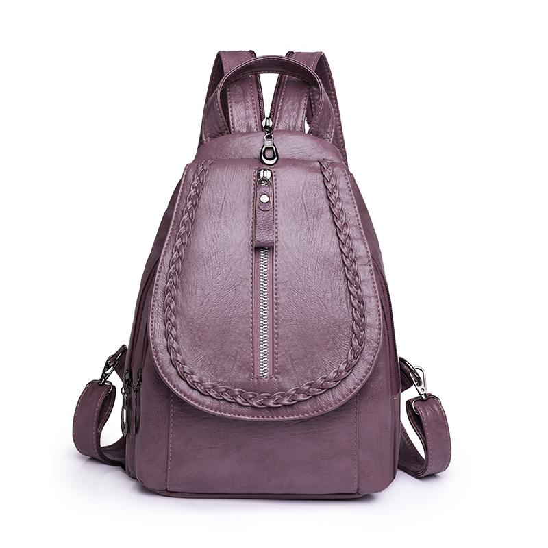 Soft Leather Backpack for Women Luxurious Shoulder Bag Designer Backpack Casual Backpack