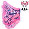 Children's Elf-Style Angel Butterfly Costume Set with Wings and Mask
