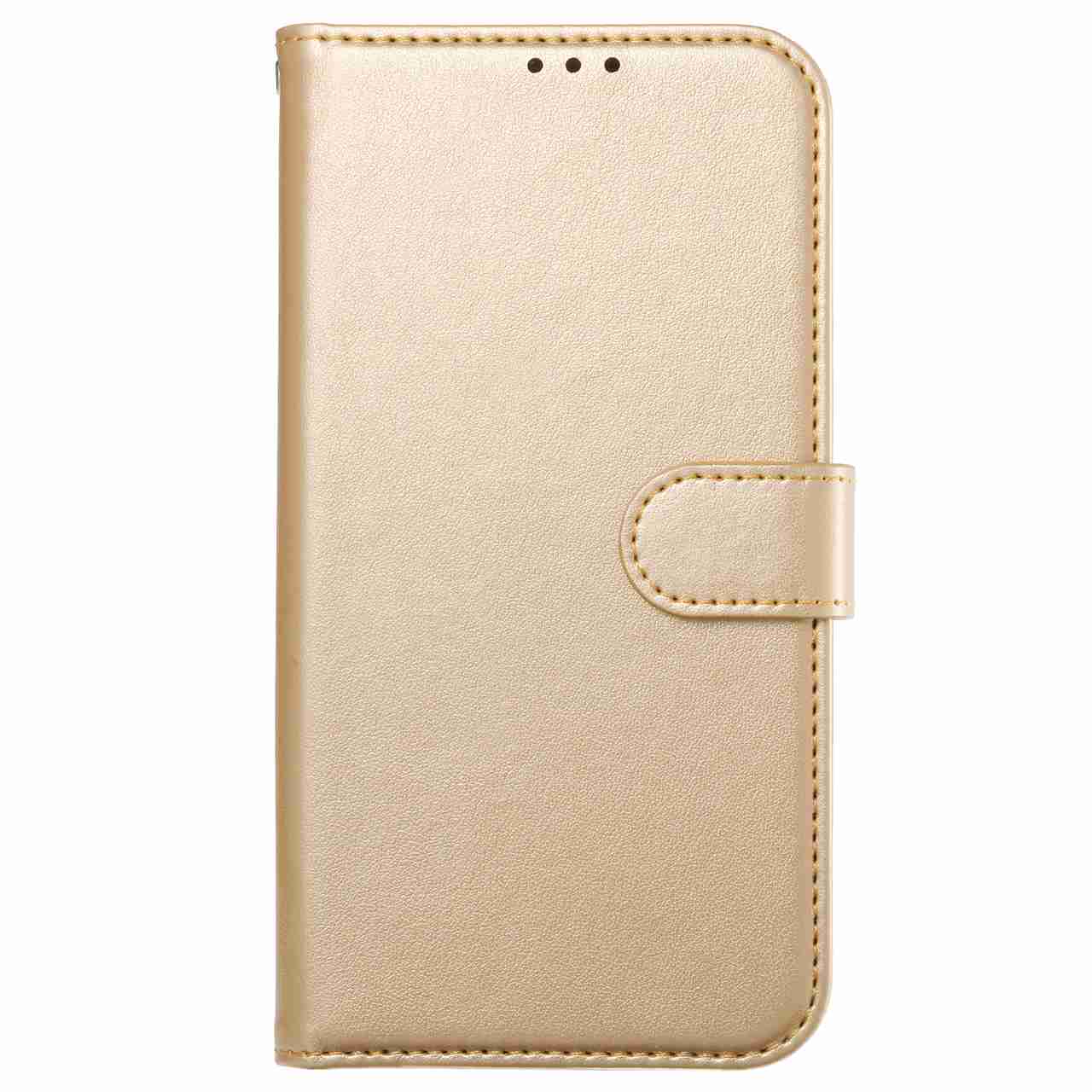 

Для iPhone 7-17 чехол-кошелек из кожи ягненка, многоразовые отделения для карт и подставка, противоударный защитный чехол (10 цветов) iPhone 13 Pro золотой