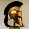 Great King Leonidas Spartan 300 Movie Helmet Fully Functional Solid Steel With Inner Liner Medieval Replica Wearable Spartan Helmet