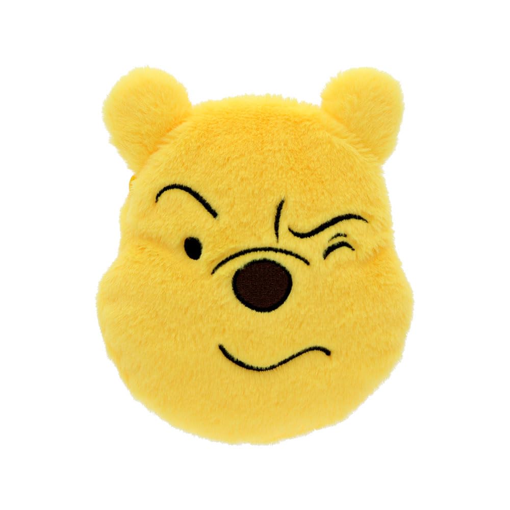 Stationery Winnie the Pooh Disney Merchandise Pouch Plush Pouch Frowning Face S2336880 Sun-Star Die-Cut