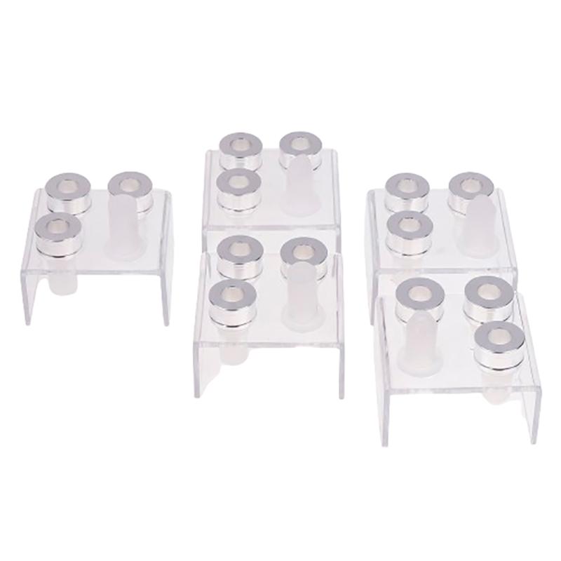 Stampo in Silicone per Rossetto a 4 Cavità Fai da Te Stampo per Balsamo Labbra Stampo Cosmetico Porta Rossetto Strumento per Artigianato Fai da Te Stampo Fatto a Mano