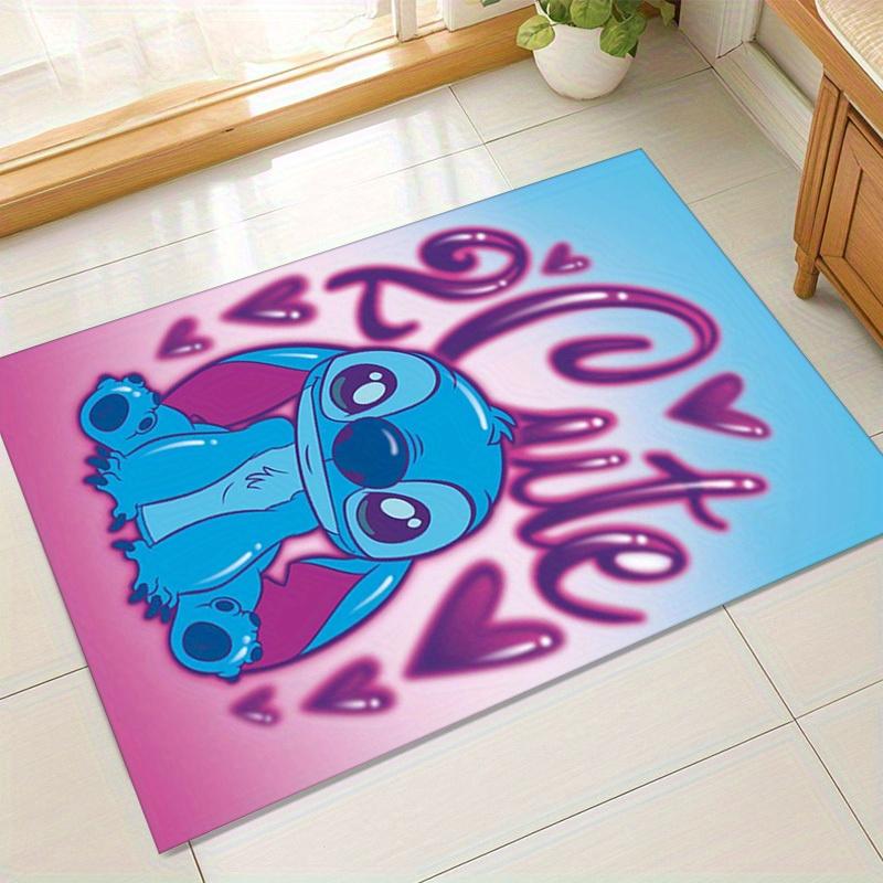 

1pc. Cute Stitch Cartoon Rug for Home Decor, Office Carpet, Outdoor Mat Gift Ideasz041481 60cm by 90cm