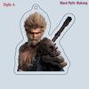 Black Myth Wukong Double-Sided Acrylic Keychain and Luggage Tag - Customizable with Images