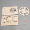 Wooden Science Experiment Kit With Mechanical Sundial For Kids Creative Stem Toy