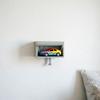 Adhesive Wall Hooks with Container Shape Industrial Style No Drill Hanging Hook for Ceramic Tiles Glass Wood Walls