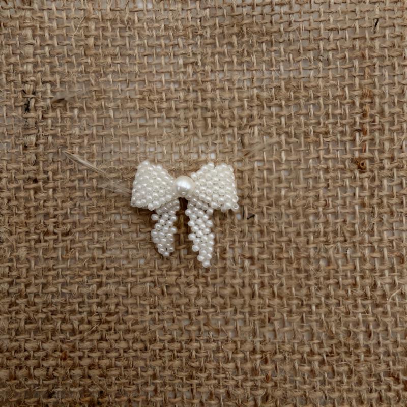 Handcrafted Faux Pearl Bowknot Jewelry & Hair Accessories