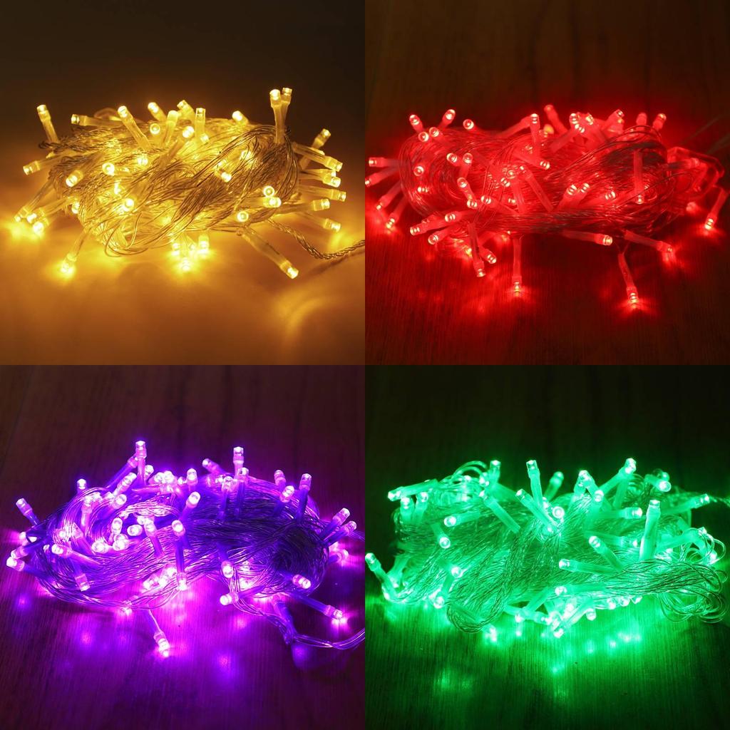 Wasserdichte LED-Lichterketten für Indoor-Partydekoration mit Steckerstrom und langer Lebensdauer