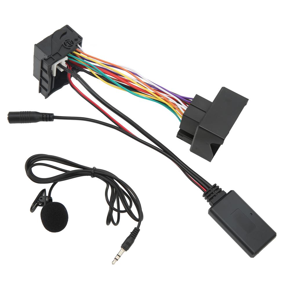 Car Bluetooth 5.0 AUX Adapter with Handsfree Microphone for RCD510 RNS315 RNS510