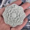 Guizhou Emerald Jade Pendant - Flower, Butterfly, Double Fish Designs