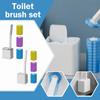 Toilet Brush Disposable Replacement Head Cleaning Kit Toilet Bowl Brush Long Handle Wc Accessories Tool