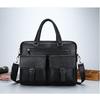 Men's Big Bag One-shoulder Handbag Casual Fashion Business Bag Briefcase