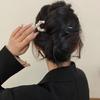 Pearl U-Shaped HairPins Fashion Hair Fork Elegant Alloy Long Hair Clip Pins Bun French Hairpin Hair Stick Women Girls