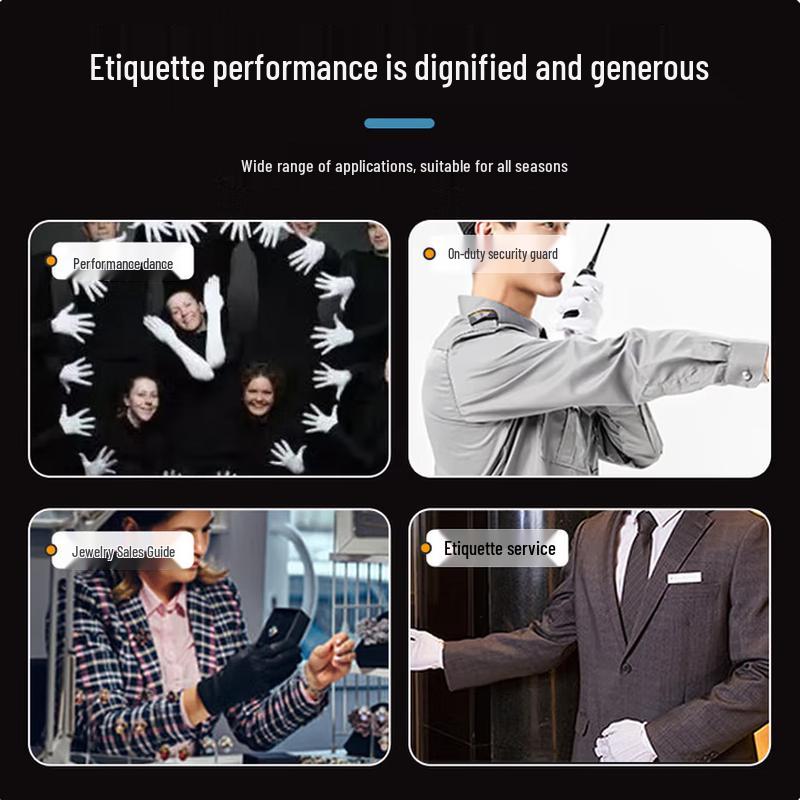 White Cotton Ceremonial & Inspection Gloves