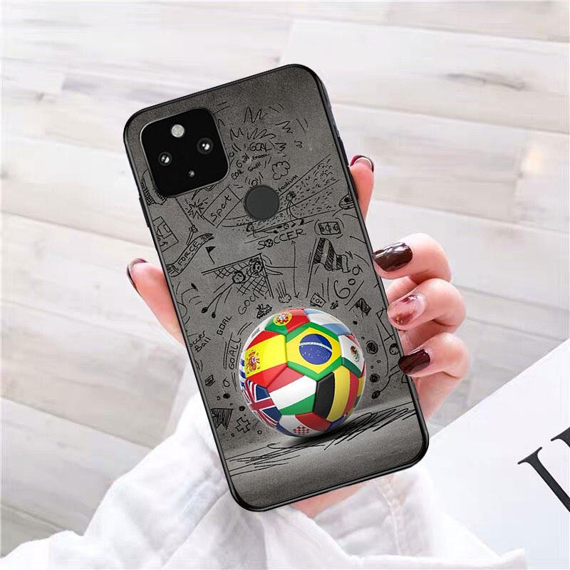 Etui na telefon z motywem artystycznym Mistrzostw Piłkarskich dla Google Pixel 7 Pro 7 6A 6 Pro 5A 4A 3A Pixel 4 XL Pixel 5 6 4 3 XL 3A XL 2 XL