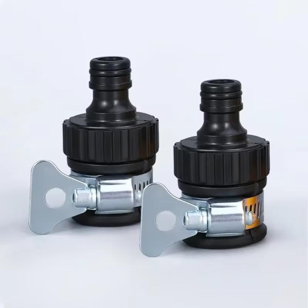 Plastic Water Faucet Adapter Non-slip Easy Installation Quick Connect Fitting Universal Quick Connect Garden Irrigation Adapter