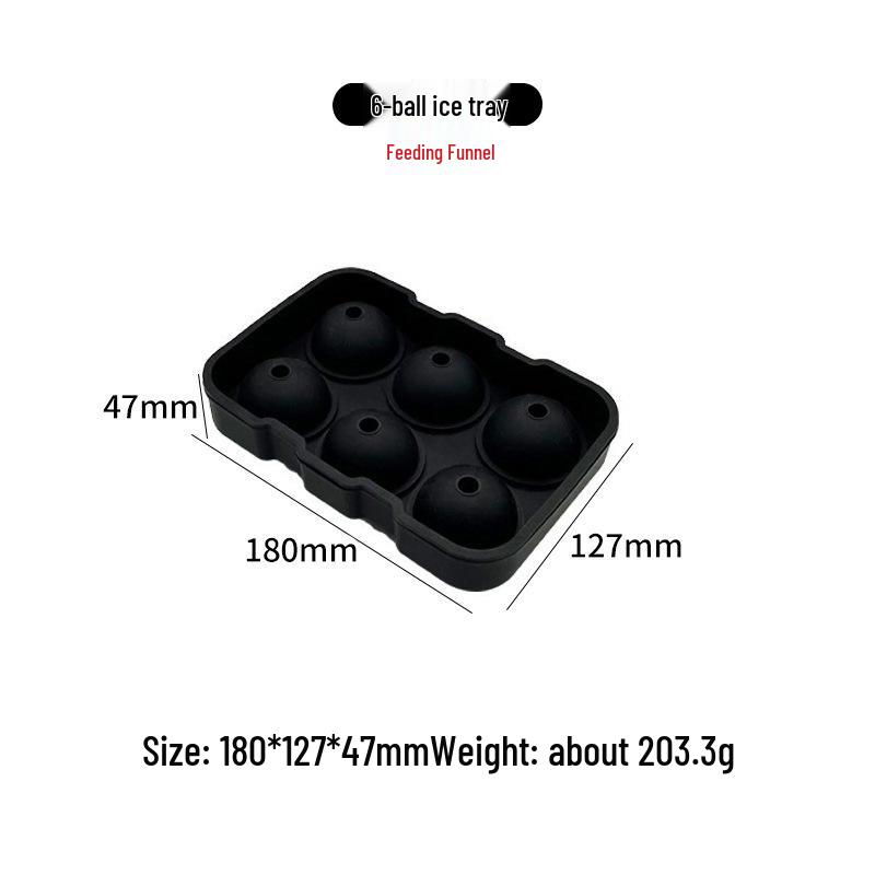 Silicone Skull Ice Cube Tray – Four-Connected Creative Halloween Mold