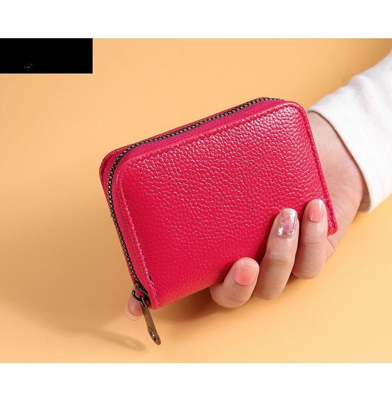 1Pc Card Bag, Male Anti-theft Brush, High-end Card Bag, Large-capacity Anti-degaussing ID Card Clip, Ultra-thin Card Cover, Small Female Card Bag.