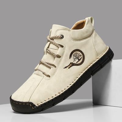 Best-selling Plus Size Men's Shoes Outdoor Casual Slip-On Flats Short Boots