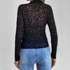 Halter Dress Sexy Single Layer Bra Stand-up Collar Mesh Bottomed Tee Tops for Women T Versatile Closet Essential Fashion Items Shirt