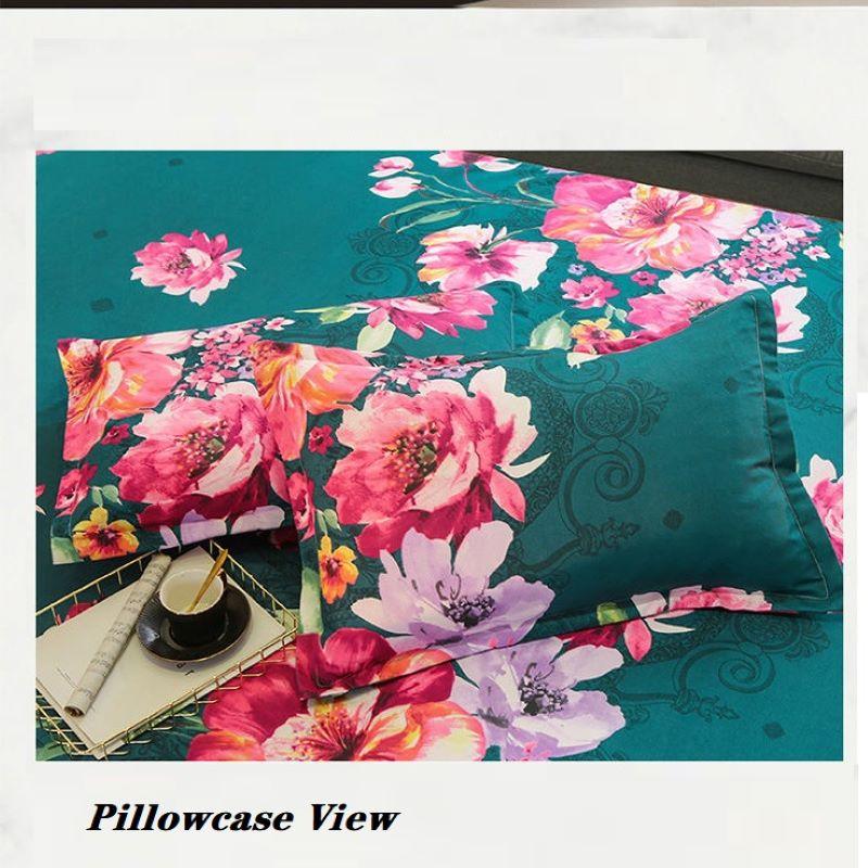 1pc Ruffle Bed Skirt +2pcs Pillowcase Thicken Sanding Bed Skirt 3pcs Set Soft Comfortable Bedspread Twin Double Size Bed Cover