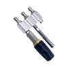 3 In 1 Adjustable Tip Twist Nozzle Stainless Steel Adjustable Downstream Wash Nozzle with 1/4inch Quick Connection