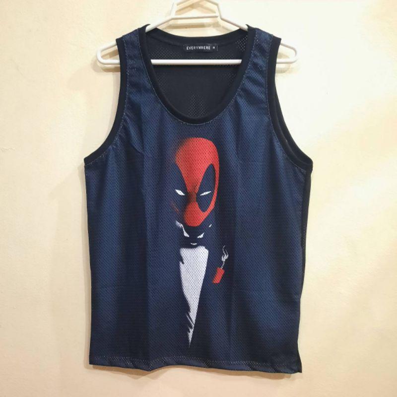 Tank Top Mesh Ecran imprimat Unisex Bărbați Femei Tricou plasă de pește fără mâneci 2