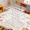 Double Layer Acrylic Whiteboard Marker Stand for 10 Pens And Eraser Classroom Conference Room Supplies
