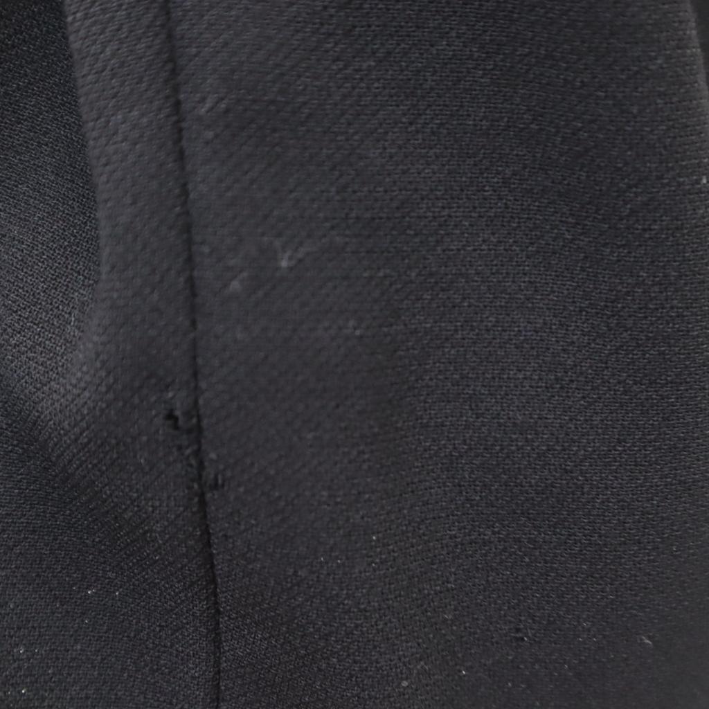 Emporio Armani 90s Italian Wool Old Pants Suit Setup 38/42 Black Women Used