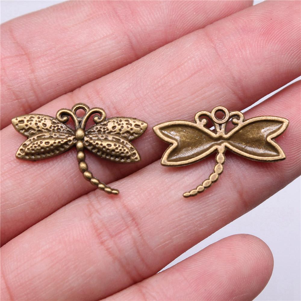Charms Dragonfly Pendants Kids' Jewelry Materials QC045
