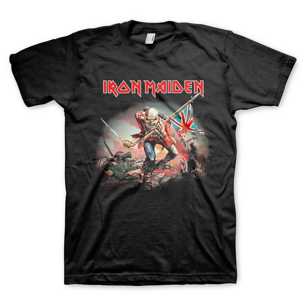 Authentic Iron Maiden The Trooper T-Shirt S M L XL 2XL NEW Unisex T-Shirt L