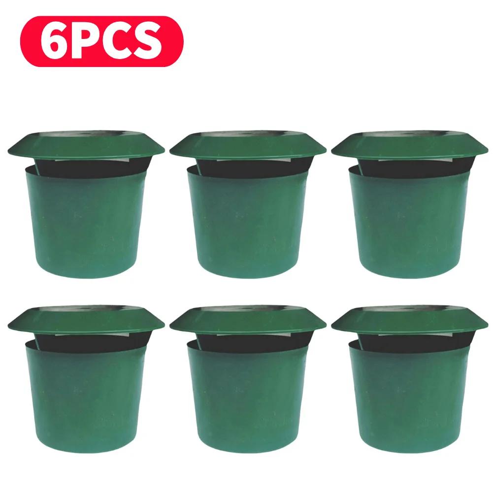 2-20Pcs Plastic Snail Trap Catcher Garden Slug Cage Eco-friendly Green Snail Cage Slug Pests Repeller Garden Farm Protectors