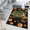 Cartoon dragon image Dragon Ball anime game rug, suitable for game rooms, bedrooms, living rooms, sofas, and other home décor;