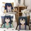 1pc Miko Yotsuya Mieruko-chan Pillow Case Fashion Square Pillowcase Bedroom Sofa Room Ins Decoration Leisure