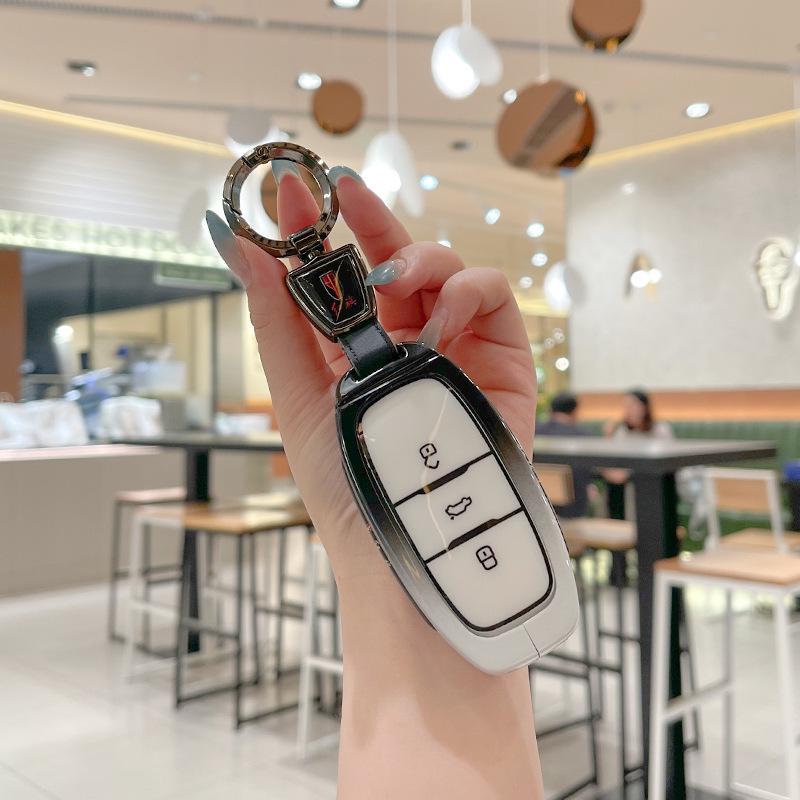 Tailored Key Case for Hongqi Models: H5, HS5, H9, HQ9, H6, HS7, HS3, EH7, Tiangong 08.