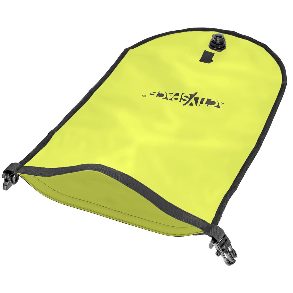 3-in-1 aufblasbare Sicherheitsboje, Trockentasche + Rucksack - grün