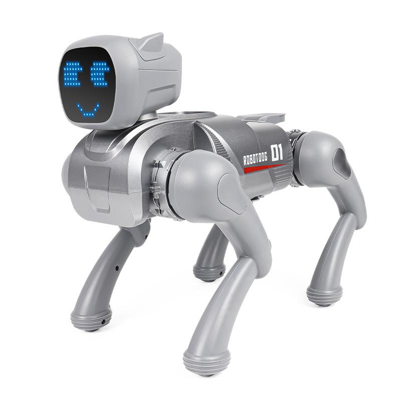 Children's AI Intelligent Robot Dog Educational Toy Birthday Gift Accompanying Education Programming Mechanical Dog Plastic