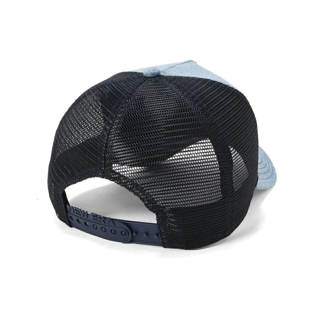 New Era Mesh Free Size 940AFTR DENIM LOGO SNAP LP BLU Cap, Denim, Navy,