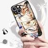D-ragonS B-allS Goku Art Case for iPhone 17 Pro Max Air 15 Plus 14 11 16 12 8 13 XR Glass Phone Cover