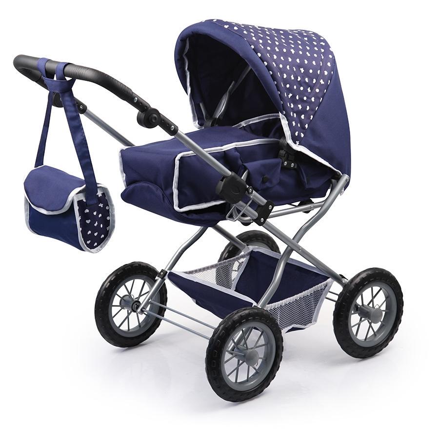 Bayer Design 1215100 Classic Dolls Pram Prams & Strollers Baby Dolls