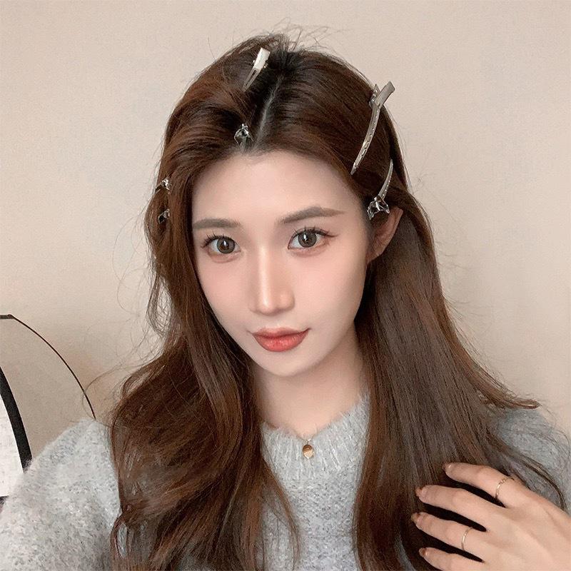 Metal Duckbill Clip Curly Hairpin Barrettes Hairstyle Hair Styling Clips Clamps Haircut Hairclip Tools Fluffy Hair Root Barrette
