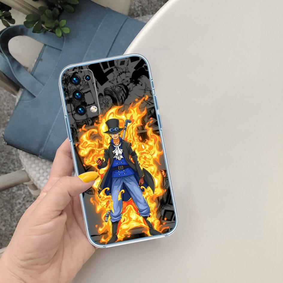 One Piece ACE Sabo Luffy Soft Shell Transparent Phone Case for Samsung Galaxy A04 A04S A14 A23 A34 A54 M23 M33 M52 M53